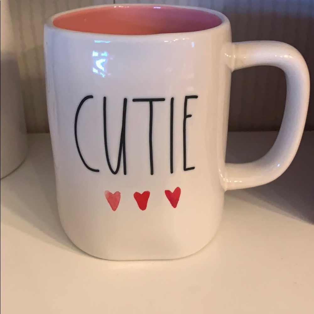 Rae Dunn cutie watercolor Valentine’s Day mug